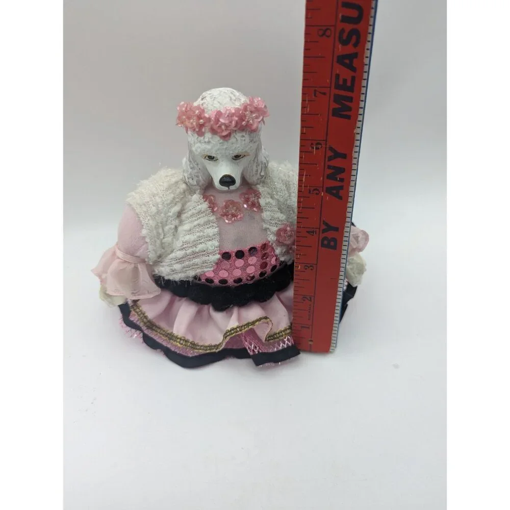 Katherine's Collection Wayne Kleski Fifi Poodle Trinket Box Pink‎ Rare HTF